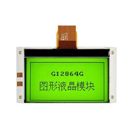 FPC সংযোগকারী COG LCD মডিউল FSTN 12864 গ্রাফিক ওয়াইড তাপমাত্রা 128 * 64 রেজোলিউশন