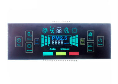 5.0V FSTN LCD প্রদর্শন / যানবাহন ক্যারিয়ার সিস্টেমের জন্য ট্রান্সফেক্টিভ মোনোক্রোম LCD প্রদর্শন
