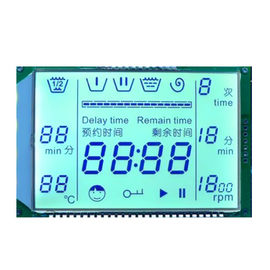 2.8V-5.5V টিএন এলসিডি ডিসপ্লে / তাপমাত্রা সেগমেন্ট কোড LCD বৈদ্যুতিন প্রদর্শন