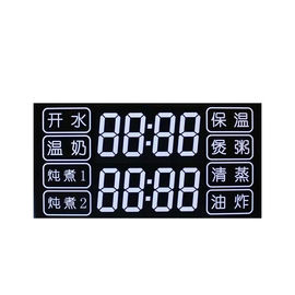 বৈদ্যুতিক কুকার LCD প্রদর্শন / এইচটিএন ভিএ এসটিএন টিএন আয়তক্ষেত্র কাস্টম সেগমেন্ট LCD স্ক্রিন