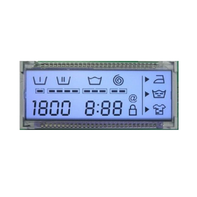 পোর্টেবল রিচার্জ FSTN LCD ডিসপ্লে, স্বচ্ছ Lcd 7 সেগমেন্ট ডিসপ্লে স্ক্রীন
