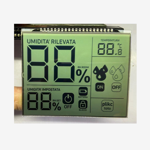 FPC সংযোগকারী Lcd ডিসপ্লে মডিউল, TN পজিটিভ Lcd ডিসপ্লে ছোট আকার
