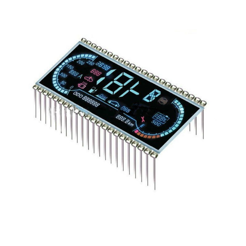 4.5V Lcd ডিসপ্লে স্ক্রীন, পিন বা জেব্রা কানেক্টর Lcd ক্যারেক্টার ডিসপ্লে