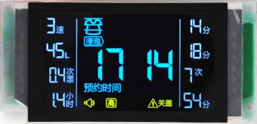 4.5V Lcd ডিসপ্লে স্ক্রীন, পিন বা জেব্রা কানেক্টর Lcd ক্যারেক্টার ডিসপ্লে