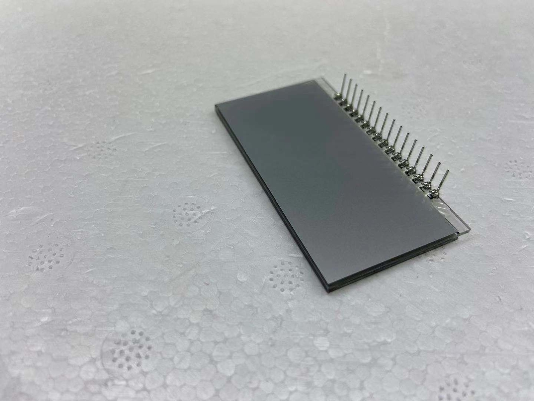 Tn 7 সেগমেন্ট এলসিডি ডিসপ্লে 12 O ঘড়ি পজিটিভ Monochrome Transmissive Lcd Module Transparent Character for clock