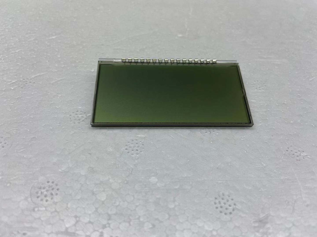 Tn 7 সেগমেন্ট এলসিডি ডিসপ্লে 12 O ঘড়ি পজিটিভ Monochrome Transmissive Lcd Module Transparent Character for clock