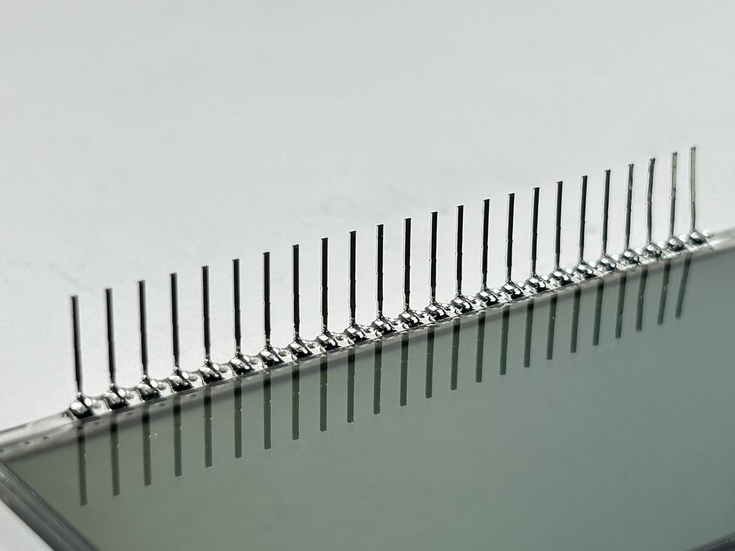 শিল্প নিয়ন্ত্রণের জন্য কাস্টম আরএইচএস কমপ্লায়েন্ট এইচটিএন সেগমেন্ট এলসিডি 7 সেগমেন্ট এলসিডি ডিসপ্লে