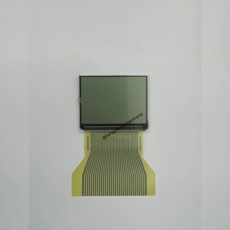 মোটরসাইকেলের জন্য কাস্টম LCD স্ক্রিন TN LCD হিট সিল সংযোগকারী স্পিডোমিটার সেগমেন্ট LCD ডিসপ্লে OEM সমর্থন