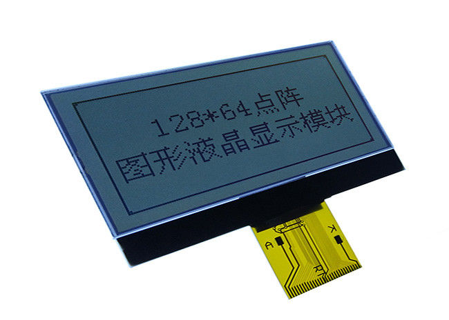 HTN / STN COG LCD মডিউল 1/64 ডিউটি ​​ড্রাইভিং পদ্ধতি ইতিবাচক মডেল ক্ষুদ্র আকার