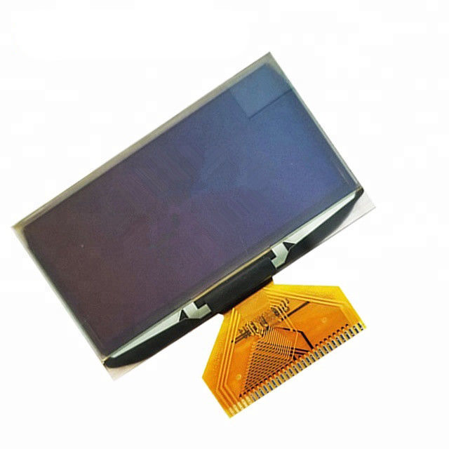 SSD1309 2.4 ইঞ্চি OLED OLED প্রদর্শন মডিউল স্ক্রিন 24 পিন 60.50 x 37 মিমি আকার হোয়াইট রঙ
