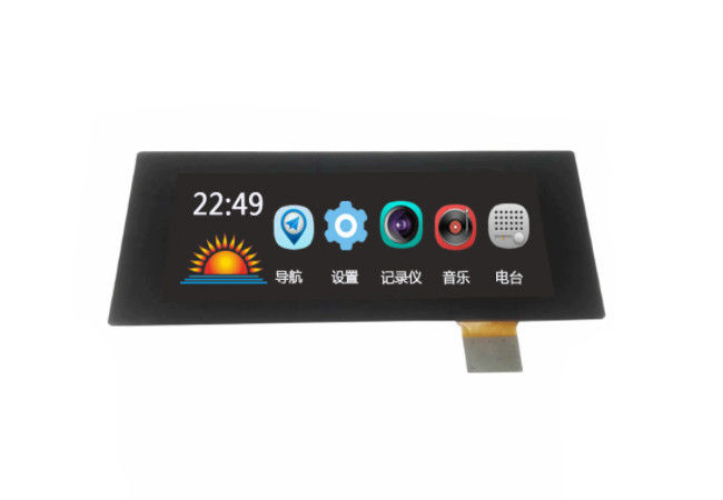 7 ইঞ্চি TFT LCD ডিসপ্লে বার টাইপ Lcd ডিসপ্লে মডিউল LVDS, RGB ইন্টারফেস Lcd