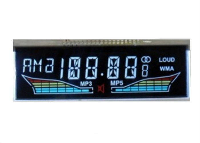 5.0V FSTN LCD প্রদর্শন / যানবাহন ক্যারিয়ার সিস্টেমের জন্য ট্রান্সফেক্টিভ মোনোক্রোম LCD প্রদর্শন