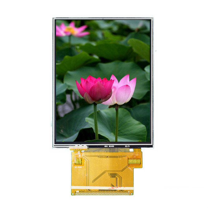 2.8 ইঞ্চি TFT Lcd মডিউল টাচ স্ক্রিন রেজোলিউশন 240 * 320 ডটস ম্যাট্রিক্স SPI ইন্টারফেস ডিসপ্লে মডিউল
