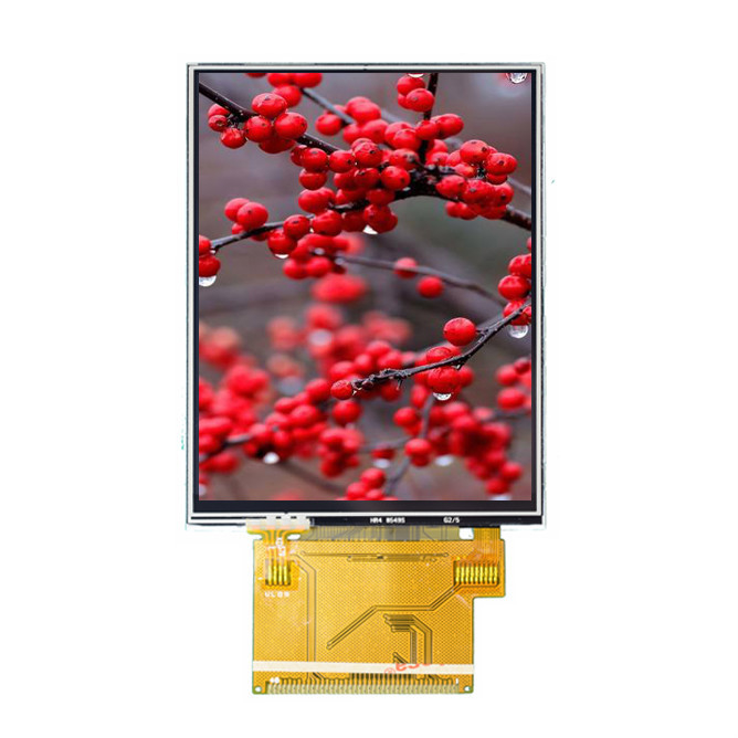 2.8 ইঞ্চি TFT Lcd মডিউল টাচ স্ক্রিন রেজোলিউশন 240 * 320 ডটস ম্যাট্রিক্স SPI ইন্টারফেস ডিসপ্লে মডিউল