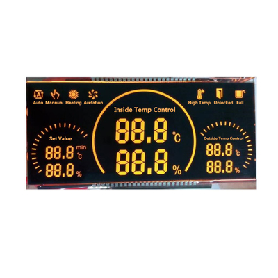 4.5V Lcd ডিসপ্লে স্ক্রীন, পিন বা জেব্রা কানেক্টর Lcd ক্যারেক্টার ডিসপ্লে