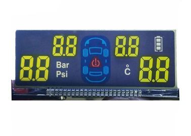 5.0V FSTN LCD প্রদর্শন / যানবাহন ক্যারিয়ার সিস্টেমের জন্য ট্রান্সফেক্টিভ মোনোক্রোম LCD প্রদর্শন