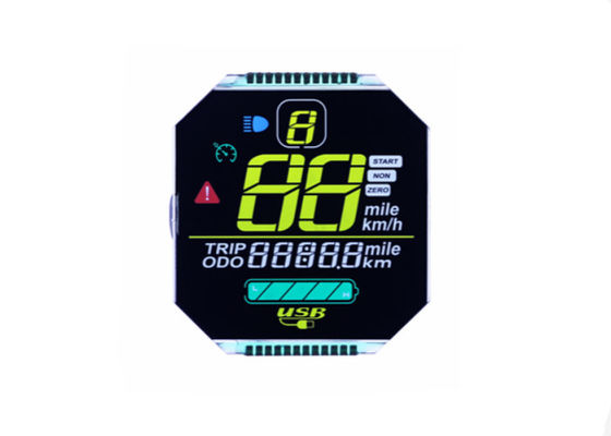 কাস্টম 7 সেগমেন্ট গোলাকার এলসিডি মডিউল